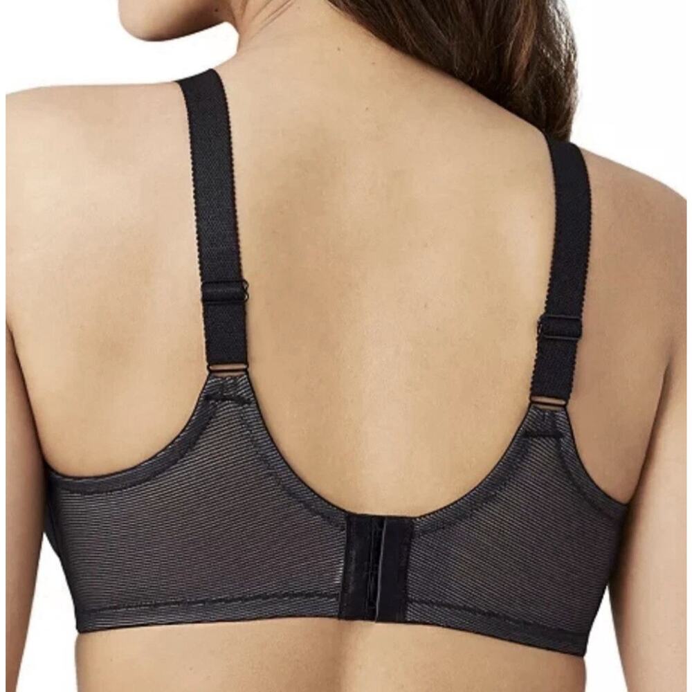 Wacoal 857210 Visual Effects Minimizer Underwire black full coverage 42DD - Picture 3 of 16